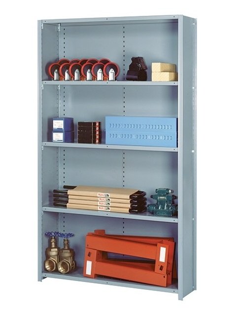 48x12in Industrial Shelving Unit - Image 1