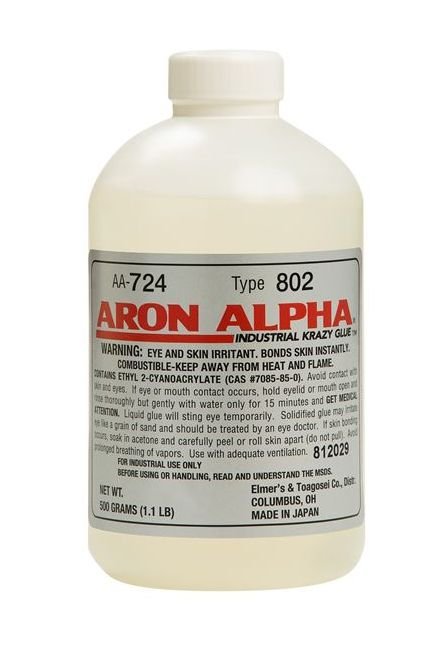 ARON ALPHA Type 802 Instant Adhesive 500 gm - Image 1