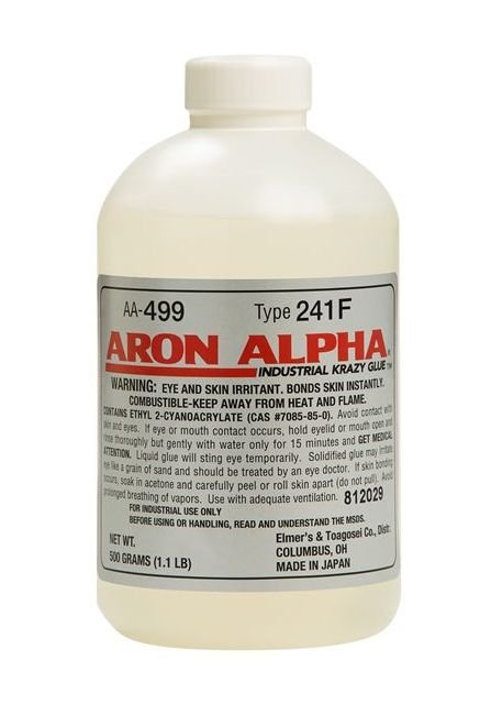 ARON ALPHA Type 241F Fast Set Instant Adhesive 500gm - Image 1