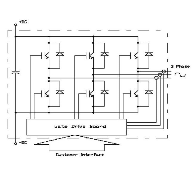 Advanced PowerStack 600A/1200V 3-Phase IGBT Inverter - Image 2