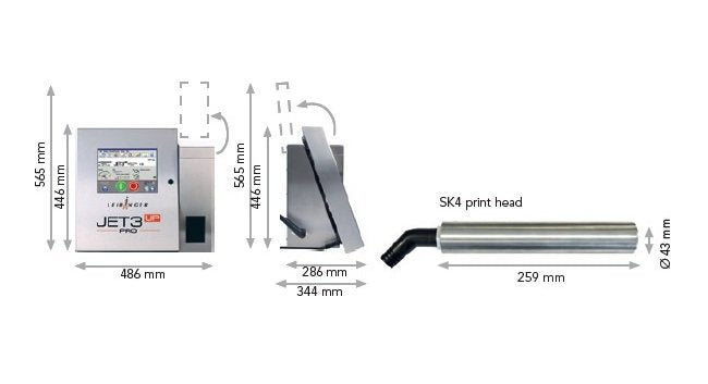 LEIBINGER JET3up Pro Industrial CIJ Printers - Image 2
