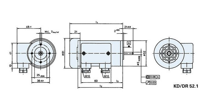 Dunkermotoren KD/DR Series AC Motor - 0.048 N·m Nominal Torque - Image 2