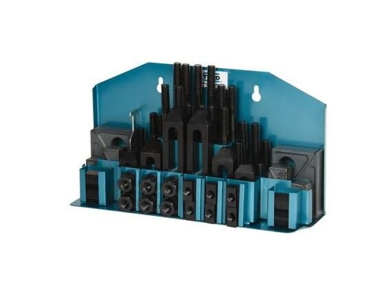 SPI 11/16 Inch Table T-Slot Steel Clamping Kit - Swiss Precision Instruments - Image 1