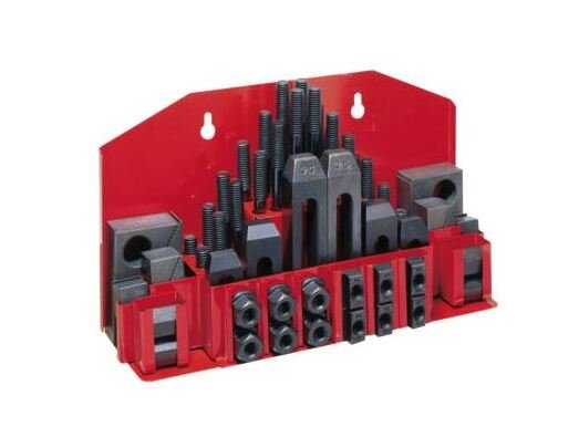 JET 52-Piece Clamping Kit with Tray for 5/8" & 9/16" T-Slot - Image 1