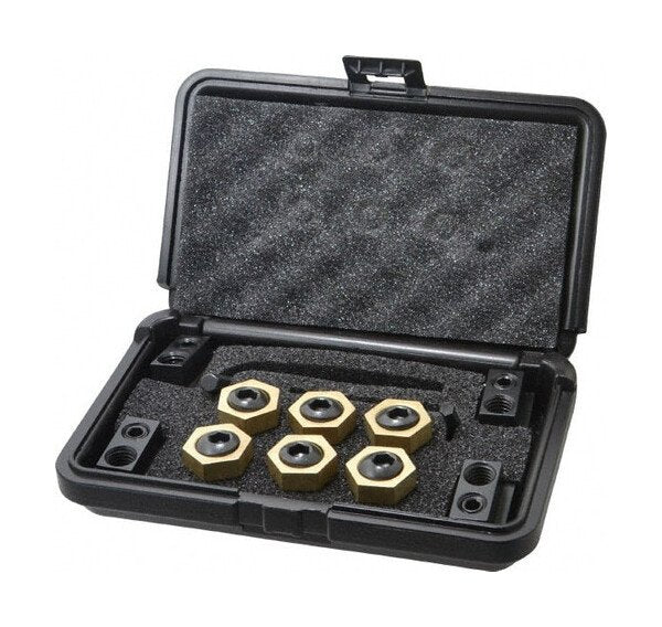 Mitee-Bite 5/8 Inch Table T-Slot 12 Piece Fixture Clamp Kit - Image 1