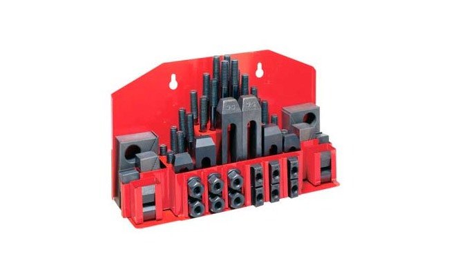 JET 1/2 Inch T-Slot 58-Piece Clamping Kit - Image 1