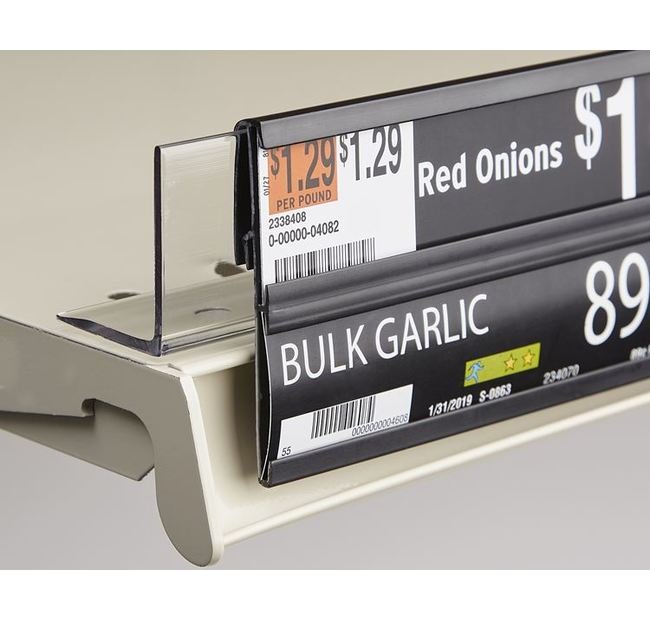 Clip-On Track Sign Channel Bracket - Image 1