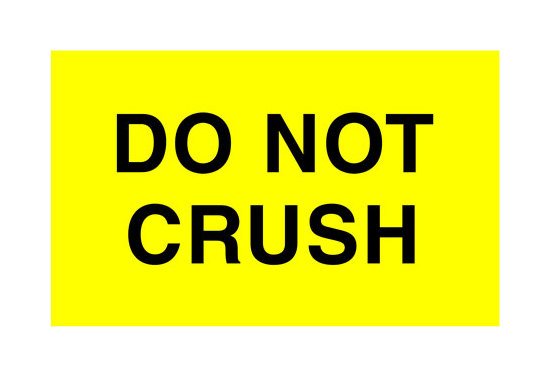 3 x 5 Inch Do Not Shipping Labels - Image 1