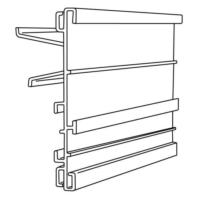 Dual-Track Channel Mount Sign Holder - Image 2