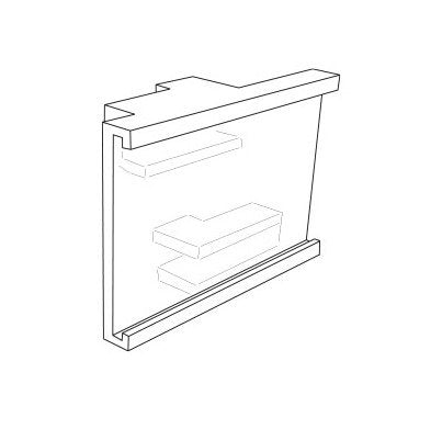 Clear Side Insert Label Holder for Scan Hook - Pack of 25 - Image 2