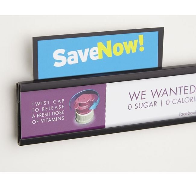 1-Track Style 48" Track Sign Channel with Bonus Slot - Image 2