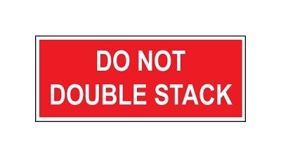 2 x 6 Inch Do Not Shipping Labels - Image 1