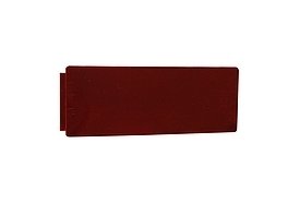 Microprismatic Red Reflector for Vehicles (4 5/16 x 1 3/16 Inch) - Image 1