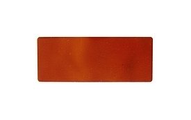 Microprismatic Amber Reflector - Rectangular 4 5/16 x 1 3/16 Inch - Image 1