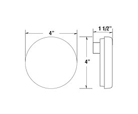 4 Inch LED Back-Up Light for Enhanced Safety and Reliability - Image 2