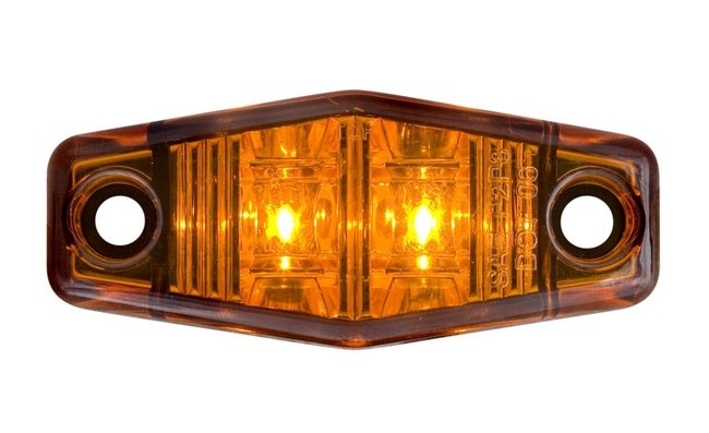 Mini Sealed LED Marker Light-Amber - Image 1