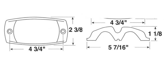 Chrome Guard for Clearance & Side Marker Lights - Image 2