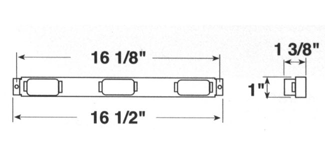 Triple ID Light Bar - Red - Image 2