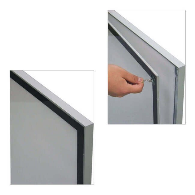 Megastore 26x35.5 Slim LED Light Box Display with Acrylic Panel & Custom Print - Image 2