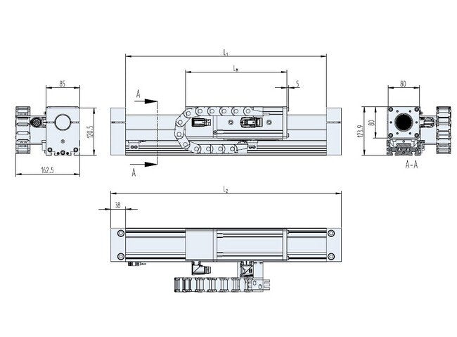 Dunkermotoren SL38M Series 2637N Linear Motor - Image 2