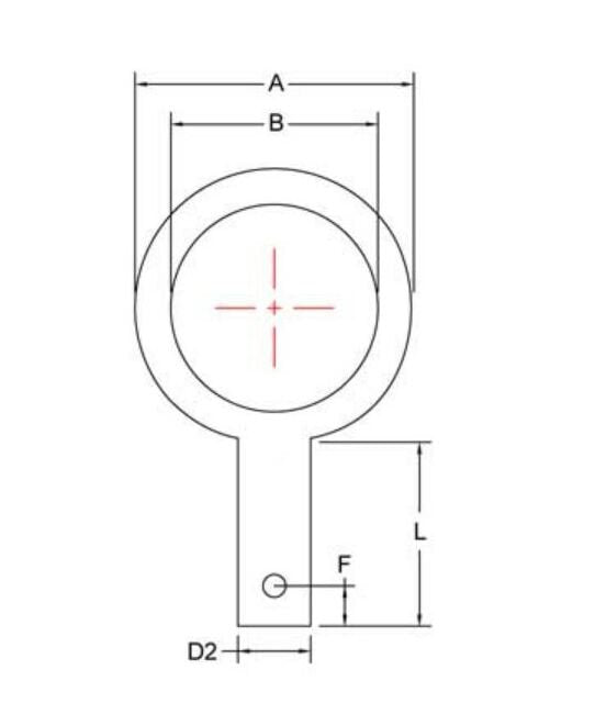 ASME Class 300 20" Stainless Steel Paddle Blind - Image 3