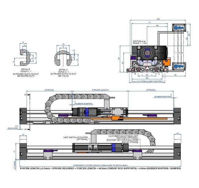 Dunkermotoren SM Series Linear Motor - Image 2