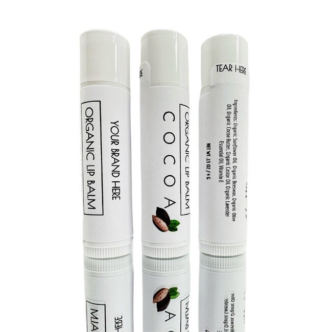 Organic Cocoa Butter Lip Balm - Image 1