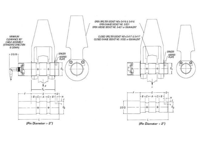 SPA Series Stainless Steel Wire Rope Load Pin - Image 4