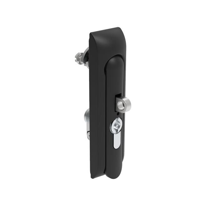 Southco H3 Swinghandle Cam Latch, Black Powder Coat Finish - Image 1