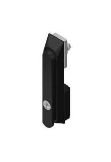 Industrial Swing Handle Lock Pack of 10 - Black Triangle 8mm Cylinder - Image 1