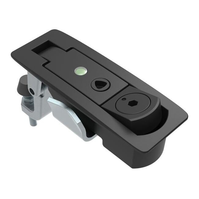 Southco C2 Lever Latches - Tool Locking, Black Powder Coat - Image 1