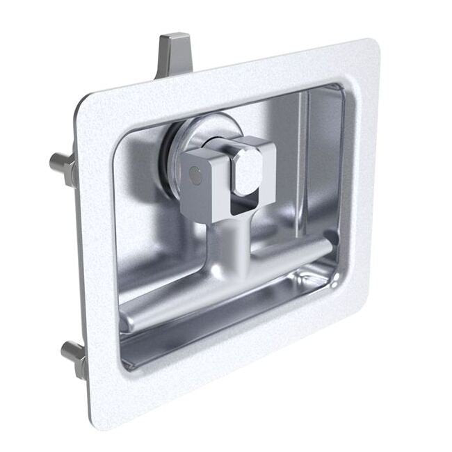 24 - Flush T-Handle Compression Latch with Self-Adjustment - Image 1