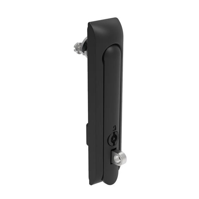 Southco H3 Swinghandle Cam Latch - Large Size 150mm Black Powder Coat - Image 1