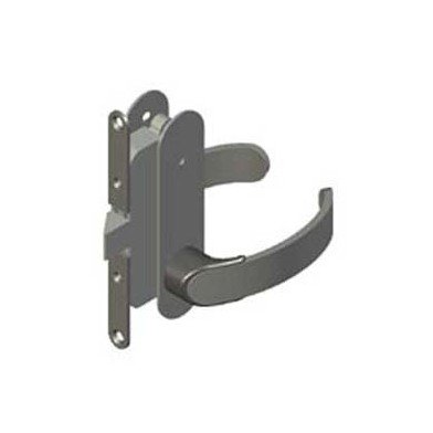 Southco Offshore Swing Door Latch - Privacy Knob, Left Hand Out, Black - Image 1