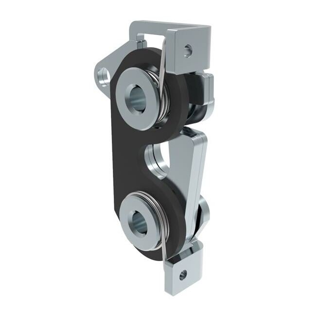 Southco R4 Rotary Push-to-Close Latch (Large Size, Bottom Mount) - Image 1