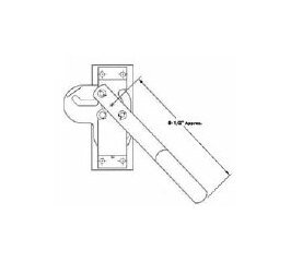 Heavy-Duty Three Point Deadbolt Rod Lock for Wood or Metal Doors - Image 3