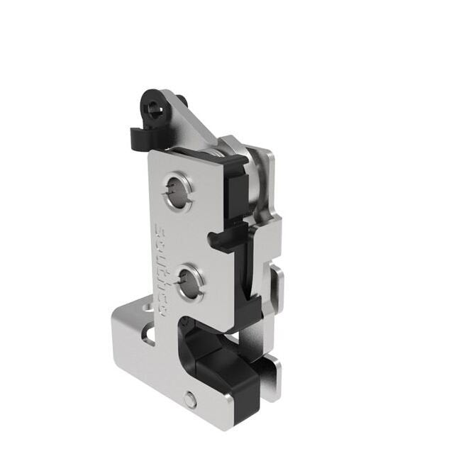 Stainless Steel Rotary Latch - Small Size with Integrated Bumper - Image 1