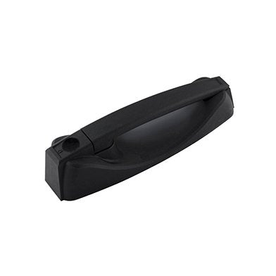 Southco Rotary Latch Actuator - Key Locking, Surface Mount, Nylon, Black - Image 1