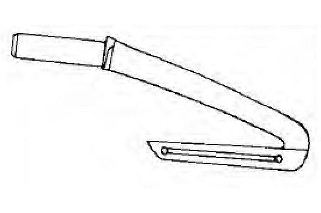 Diamond Needle 39508B Lower Looper for Union Special 39500 Machines - Image 1