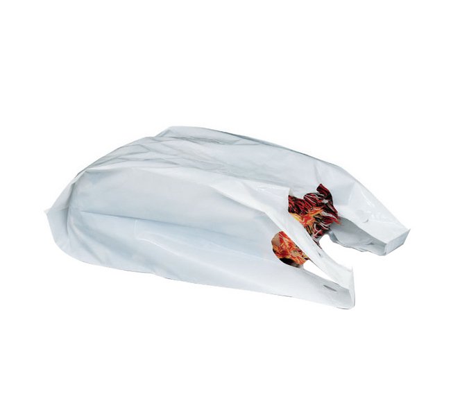 18 Inch Clear Low-Density T-Shirt Material Bag - Image 1