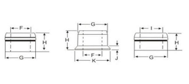 Low Profile Stainless Steel Collar - 1/4 Inch Diameter - Image 2