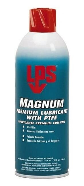 LPS Labs 16oz Aerosol Brown Lubricating Oil with PTFE - Image 1