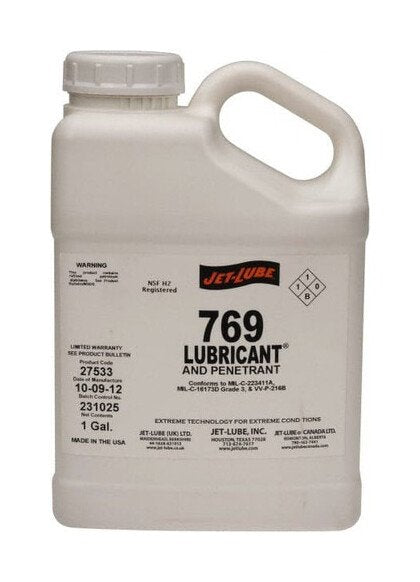 Jet-Lube 1 Gallon Lubricating Oil Container - Image 1