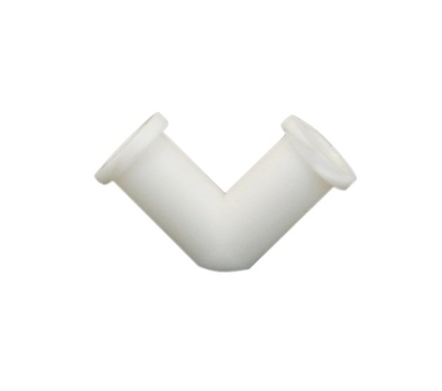 Polypropylene Luer Thread Style Lock Elbow - Image 1