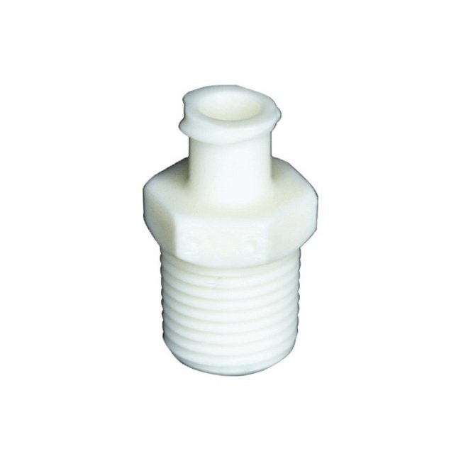 PVDF Female Luer Lock UNF Connector Fitting with Integrated Filter - Image 1