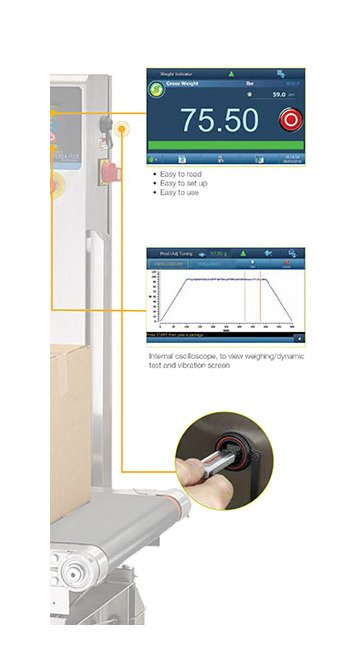 Thermo Scientific Versa Flex 110lb In-line Warehouse Scale - Image 4