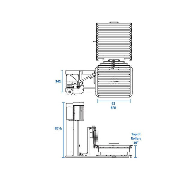 Phoenix PCTA-2000 Automatic Turntable Wrapping System - Image 2