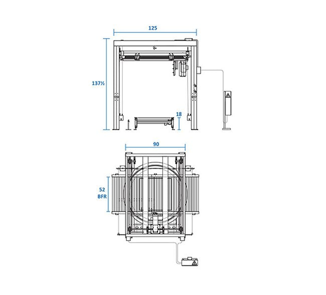 Phoenix Automatic Rotary Ring Wrapper PRRA-2100 - Image 2