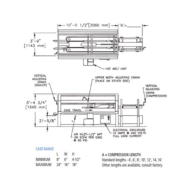 ABC Packaging Super Pro 30HM Adhesive Tape Case Sealers - Image 2