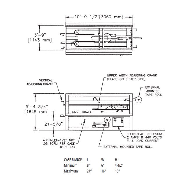 ABC Packaging Super Pro 30T Top and Bottom Tape Case Sealers - Image 2